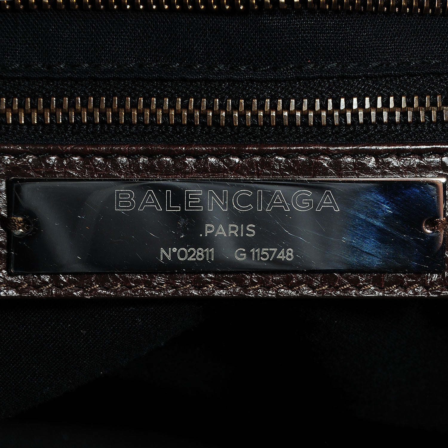 Balenciaga Agneau Classic Hardware City Charbon 12 of 13