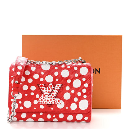 Louis Vuitton LV X YK Epi Infinity Dots Twist Shoulder Bag MM Red 12 of 12