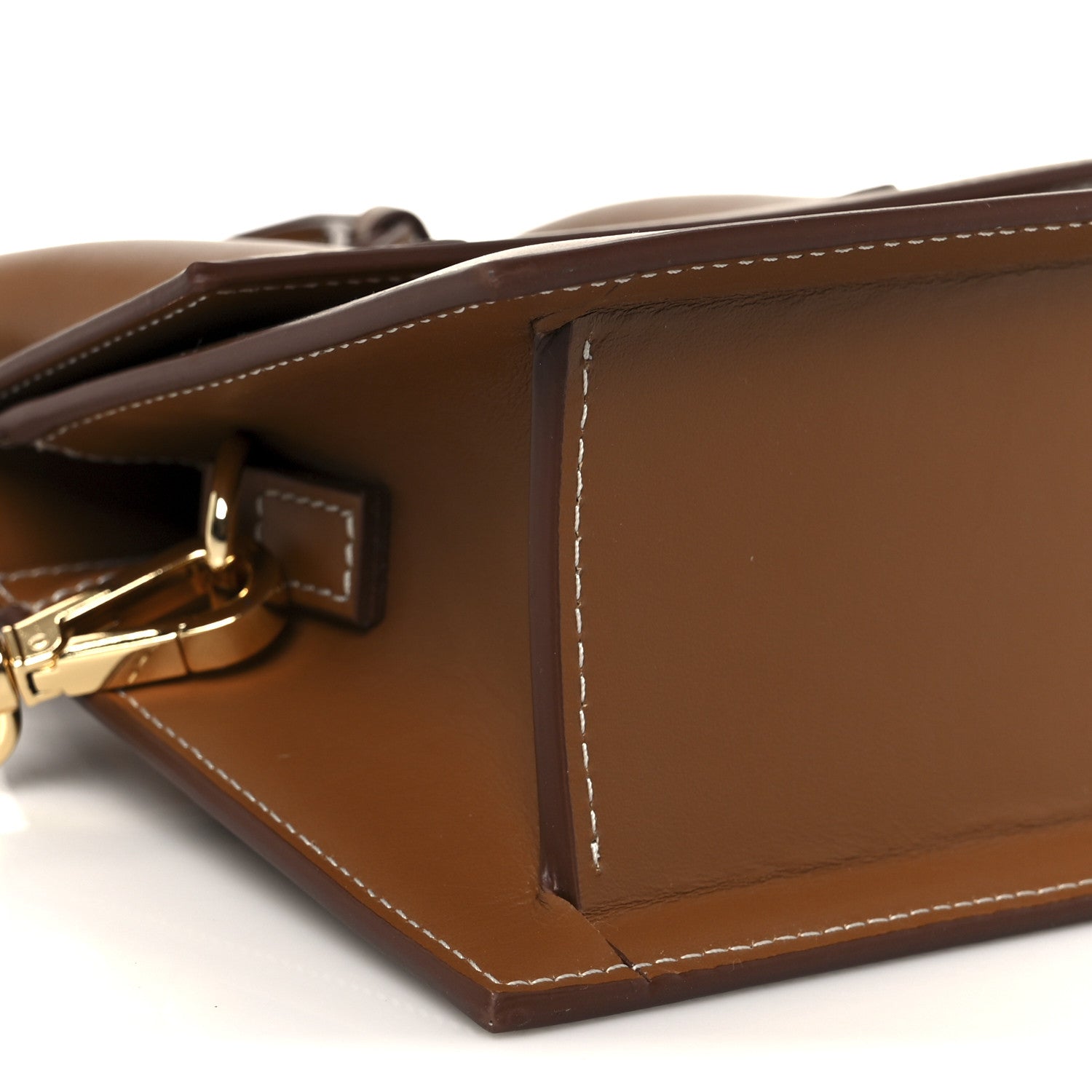 Jacquemus Smooth Calfskin Le Chiquito Moyen Light Brown 8 of 9