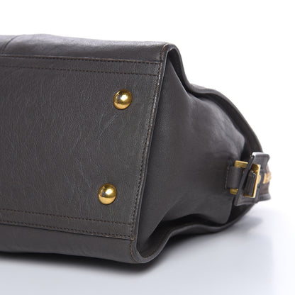 Saint Laurent Sheepskin Small Cabas ChYc Grey 10 of 18