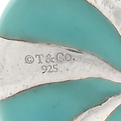Tiffany Sterling Silver Enamel Bon Bon Candy Charm Blue 3 of 3