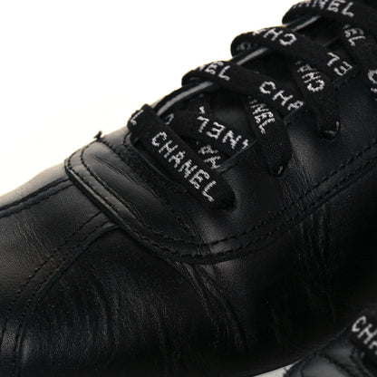 Chanel Calfskin Mens Sneakers 44 Black 9 of 11