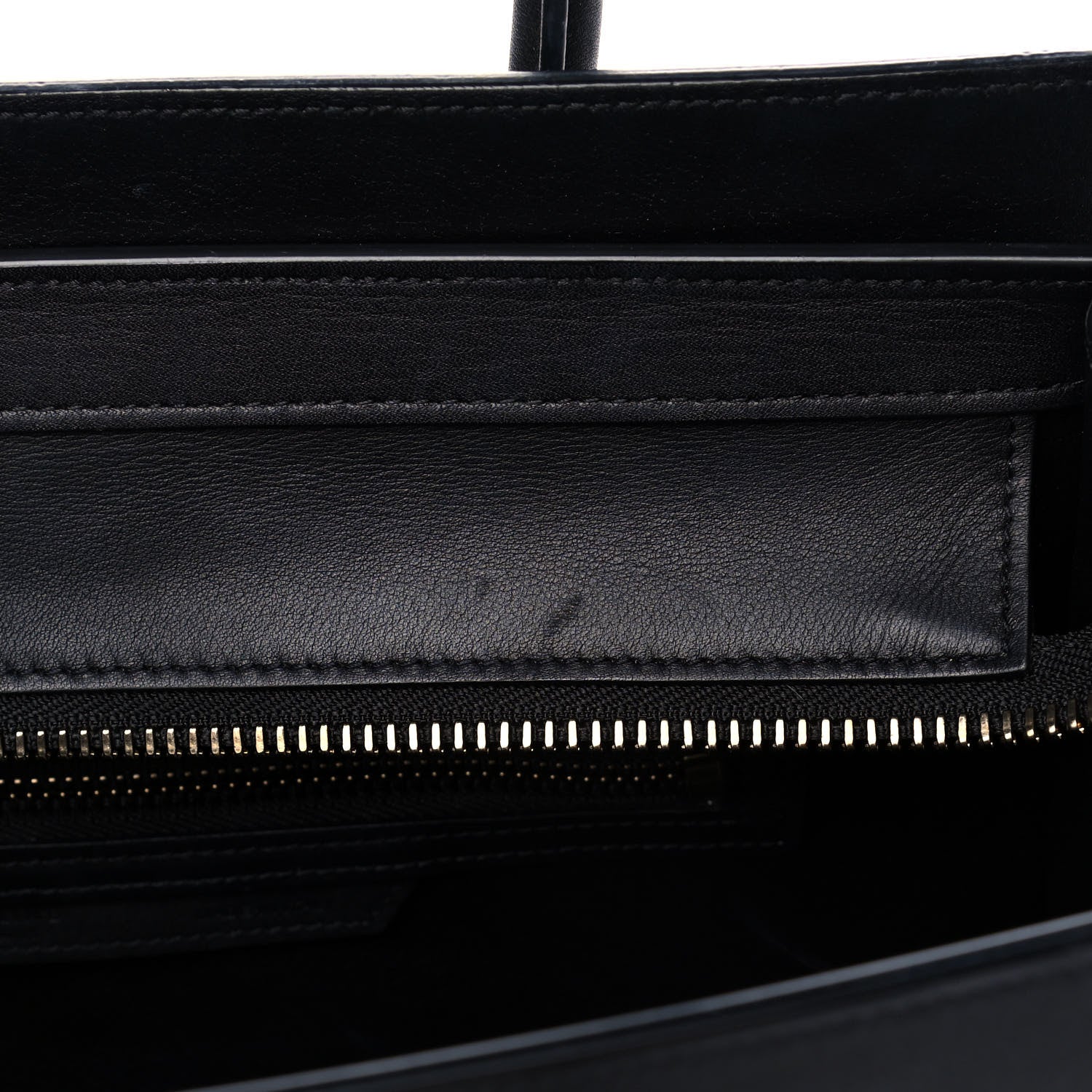 Celine Smooth Calfskin Micro Luggage Black 11 of 11