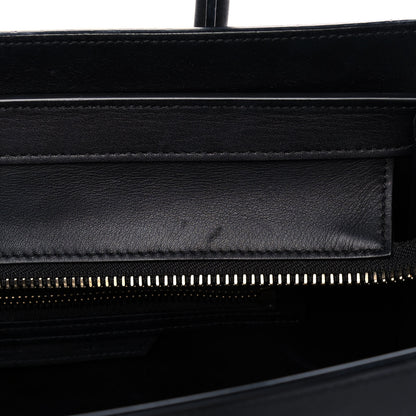 Celine Smooth Calfskin Micro Luggage Black 11 of 11