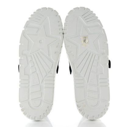 Christian Dior Calfskin Bi-Color Dior-ID Platform Sneakers 40 White Deep Blue 6 of 18