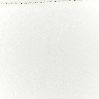 Celine Smooth Calfskin Cuir Triomphe Shoulder Bag White 19 of 21