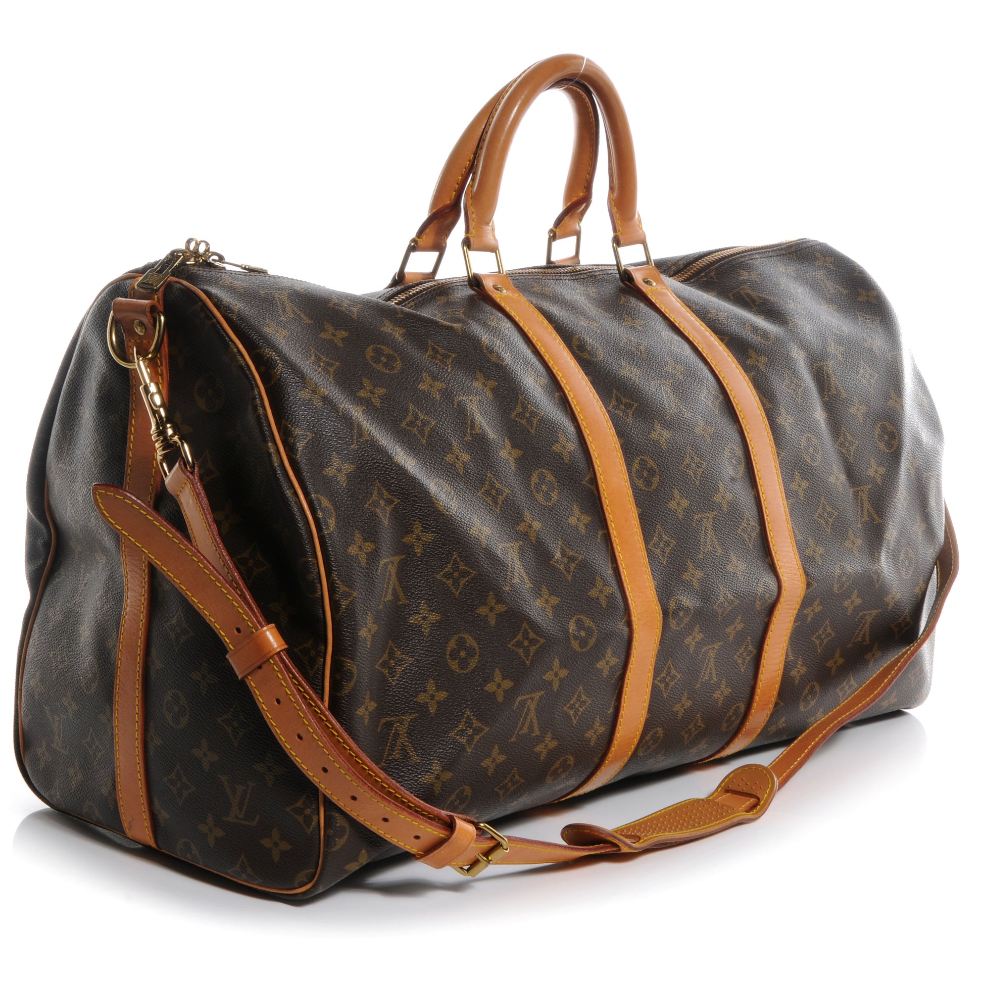 Louis Vuitton Monogram Keepall Bandouliere 55 3 of 8
