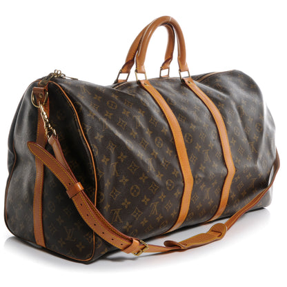 Louis Vuitton Monogram Keepall Bandouliere 55 3 of 8