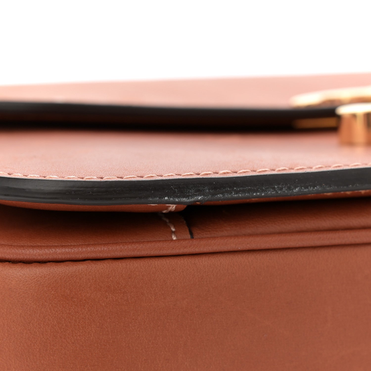 Celine Natural Calfskin Medium Triomphe Tan 12 of 13