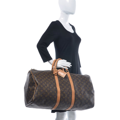 Louis Vuitton Monogram Keepall 55 2 of 13