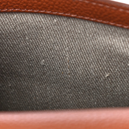 Chloe Calfskin Embroidery Mini Marcie Round Crossbody Bag Tan 12 of 13