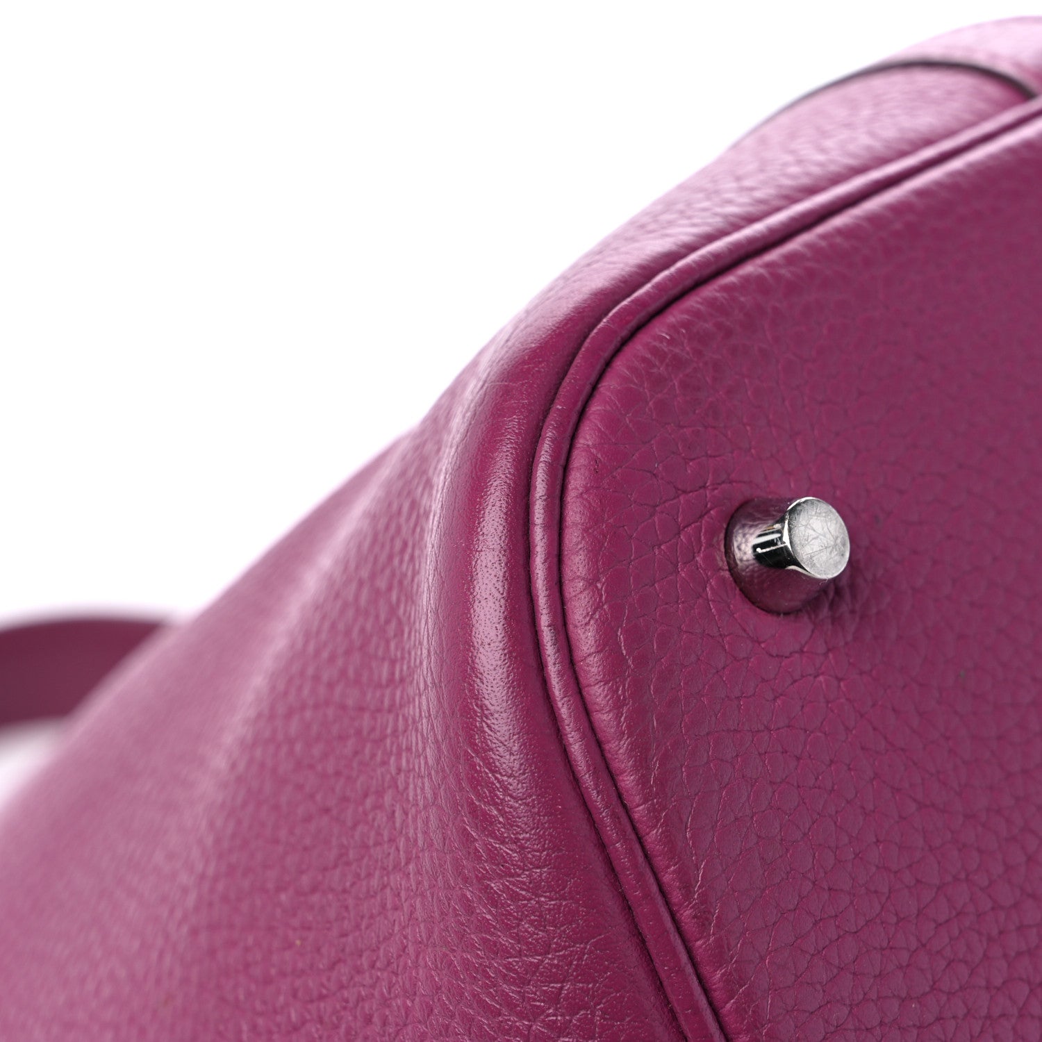 Hermes Taurillon Clemence Picotin Lock 26 GM Anemone 10 of 17