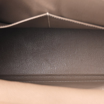 Hermes Togo Kelly Retourne 32 Etoupe 5 of 13