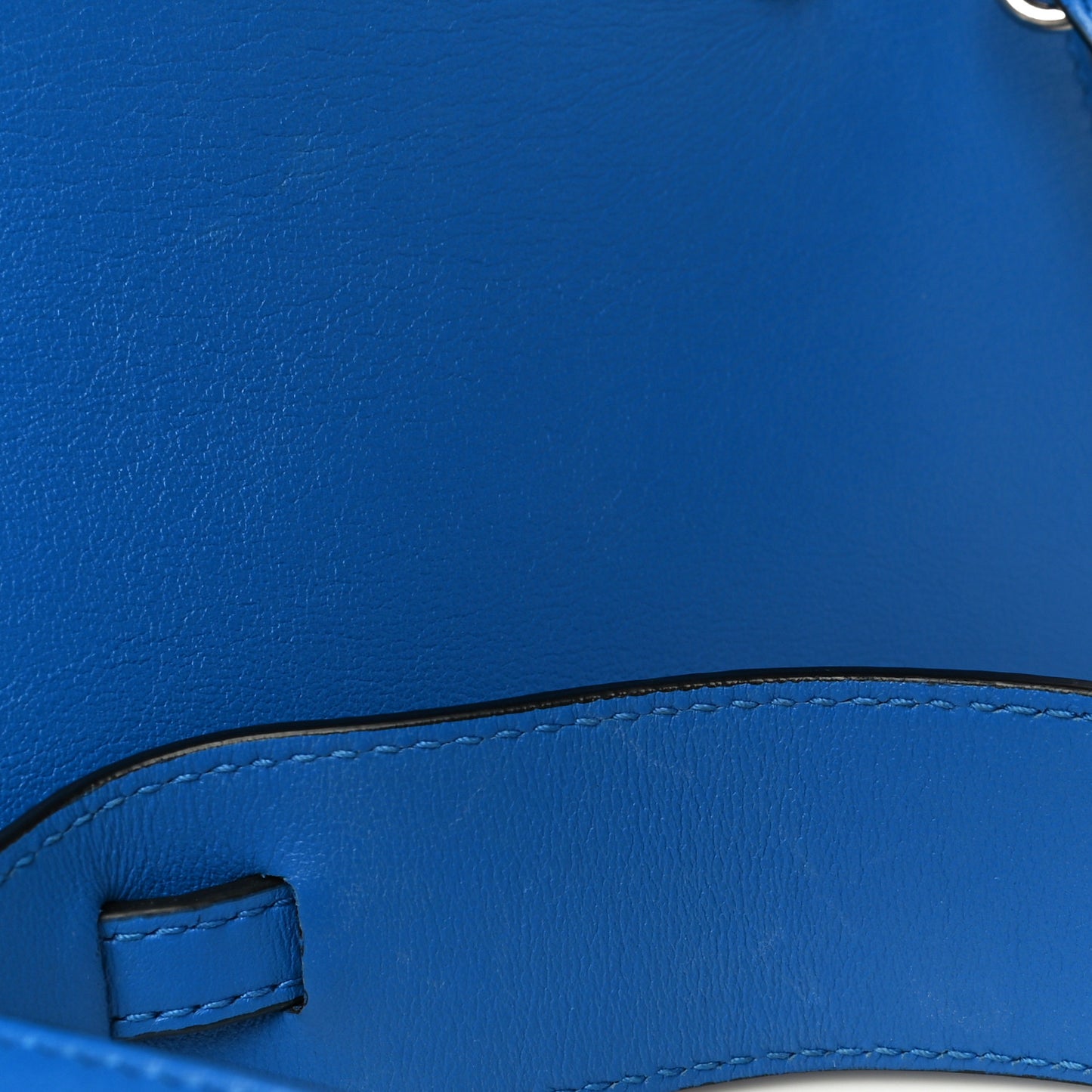 Smooth Calfskin Neo Classic Silver Hardware Mini City Bleu