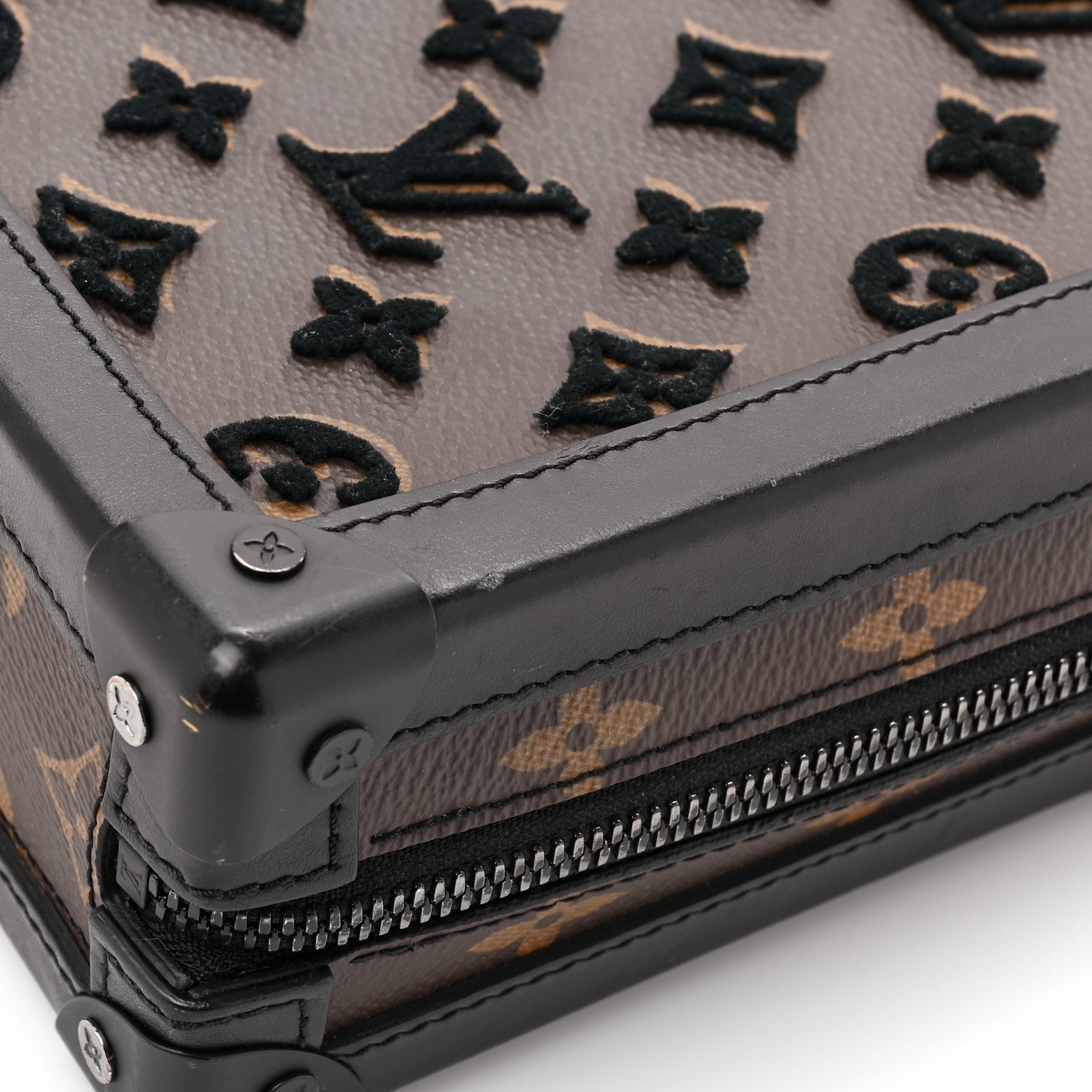 Louis Vuitton Monogram Tuffetage Vertical Soft Trunk 11 of 13