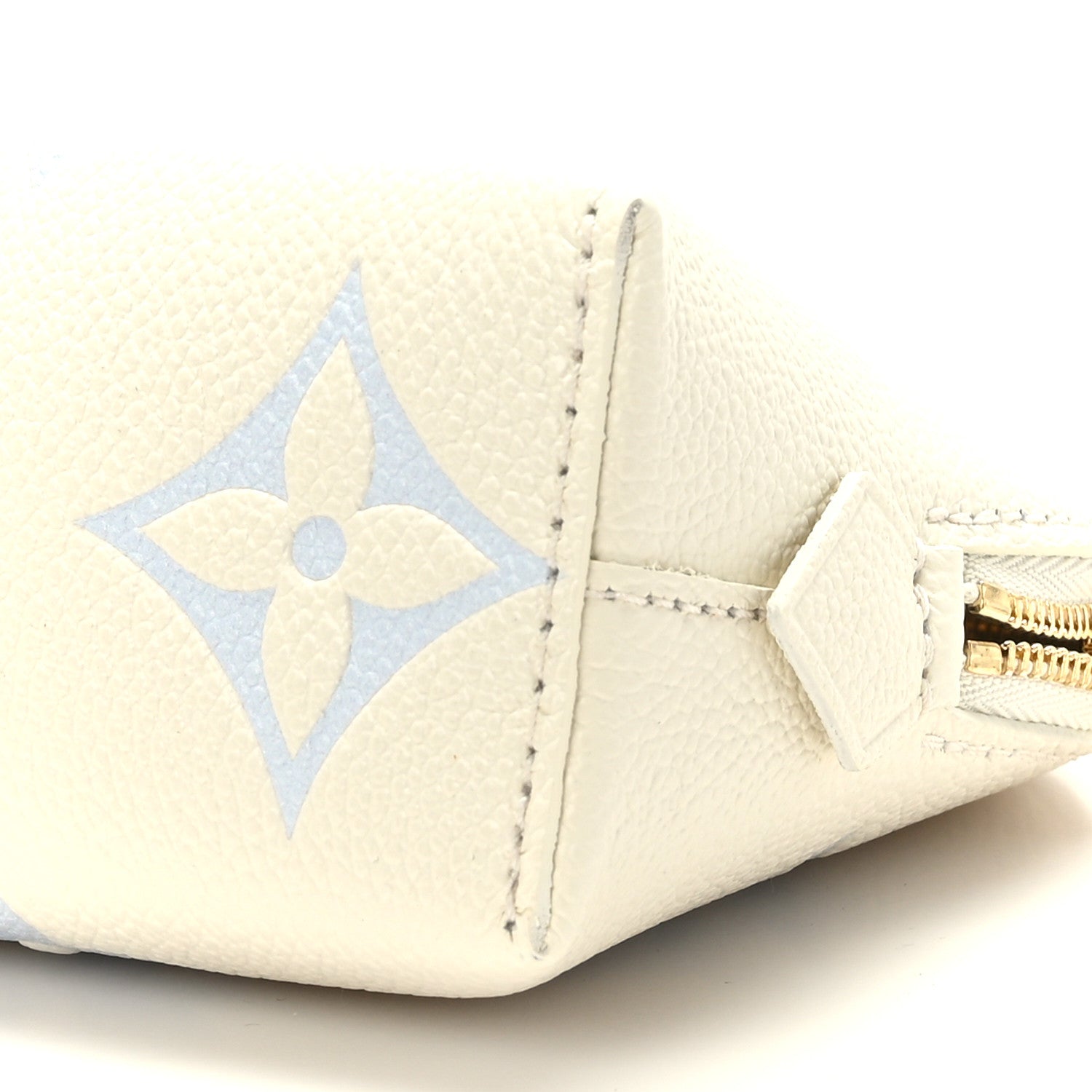 Louis Vuitton Empreinte Monogram Giant Cosmetic Pouch Latte Candy Blue 8 of 8