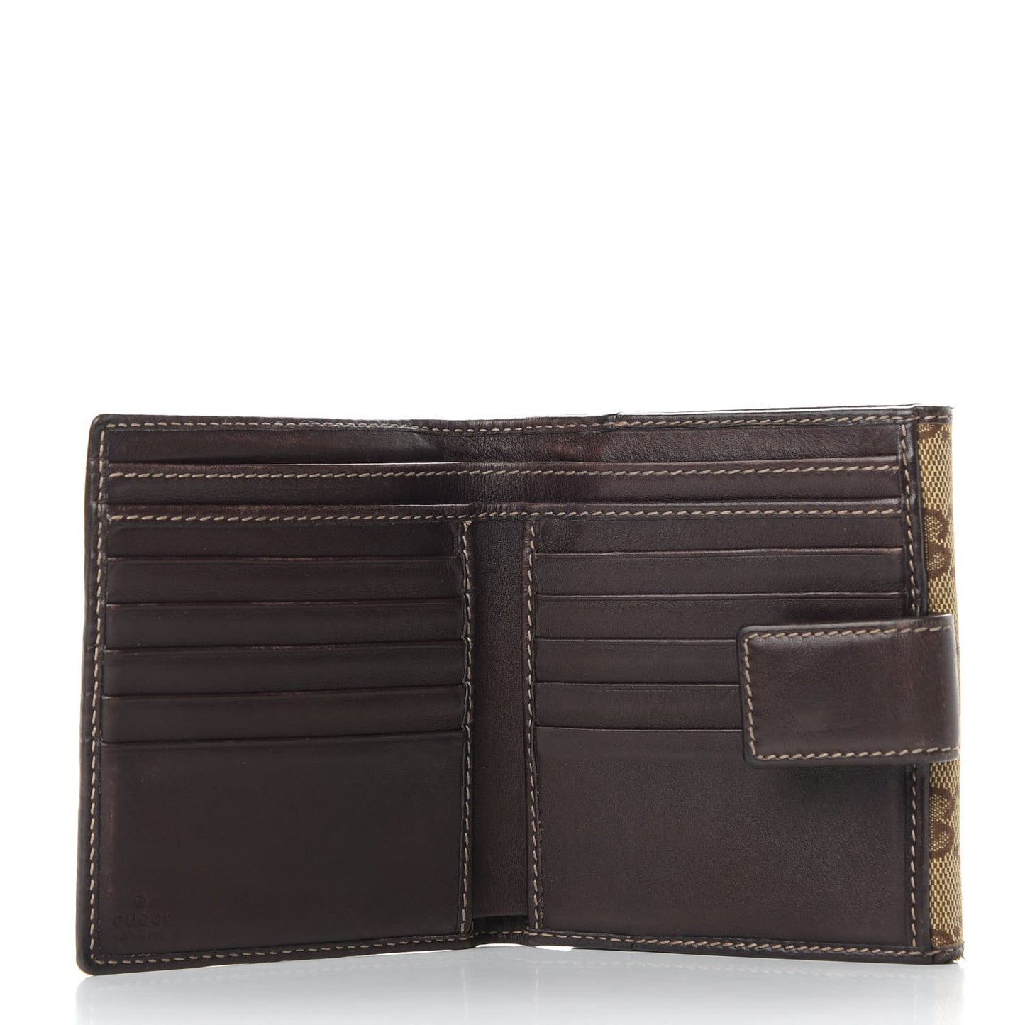 Monogram New Britt French Wallet Dark Brown