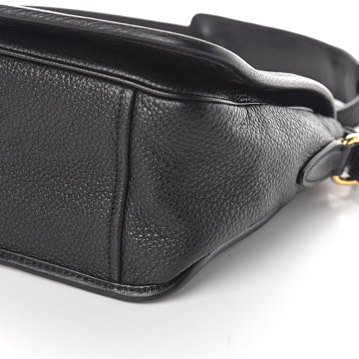 Prada Vitello Phenix Crossbody Bag Black 8 of 8