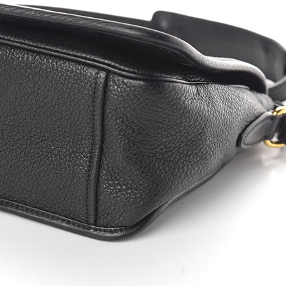Prada Vitello Phenix Crossbody Bag Black 8 of 8