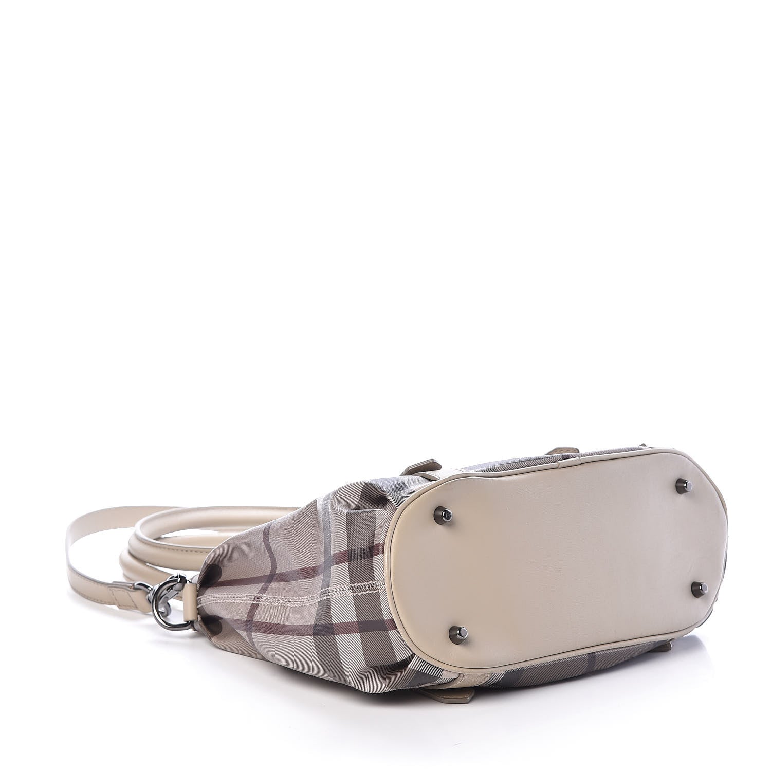 Burberry Smoked Check Small Northfield Tote Trench 4 of 10