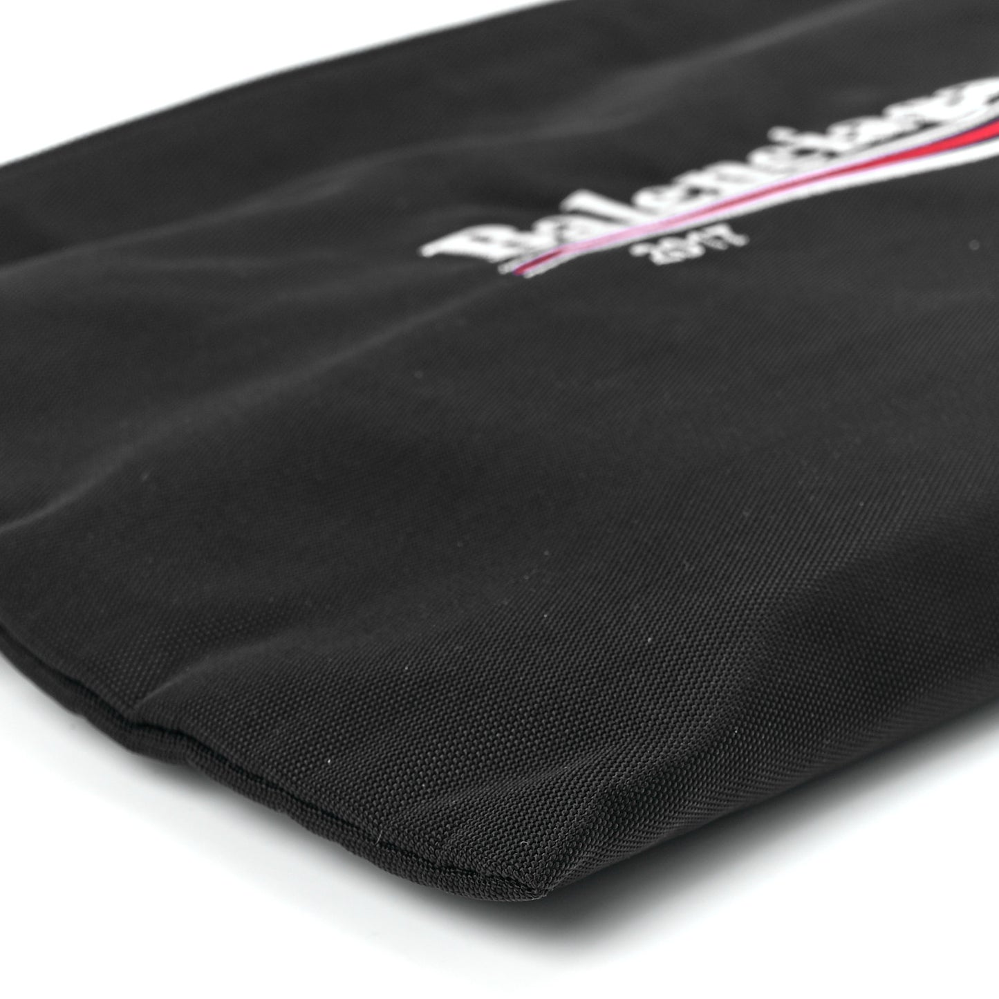 Nylon Political Campaign Logo Embroidered Documents Case Black
