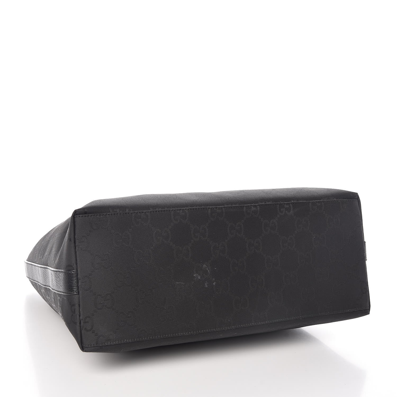 Gucci Nylon Monogram Large Hobo Black 4 of 8