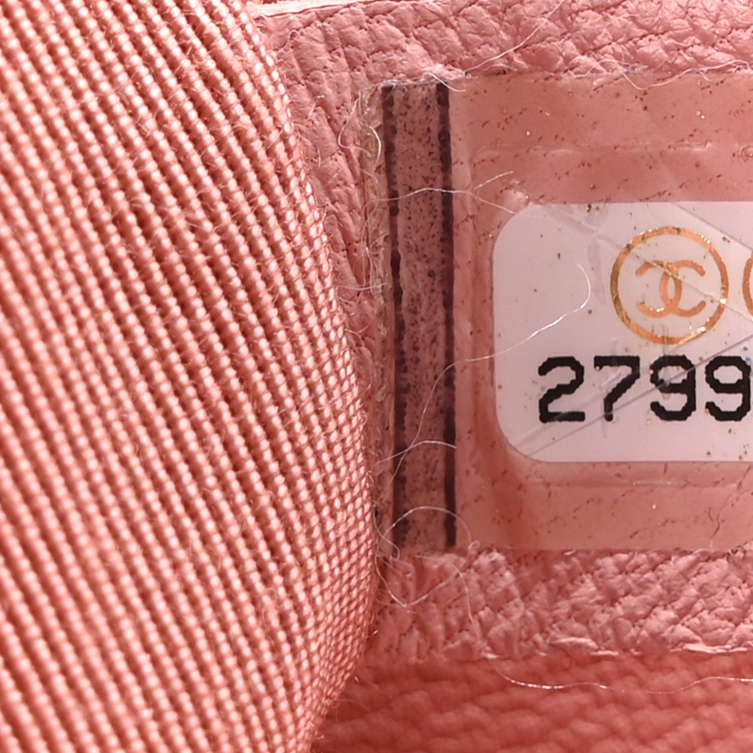 Chanel Tweed Mini Pearl Handle Flap Pink Beige Orange Ecru 7 of 10