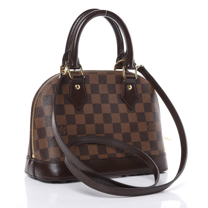 Louis Vuitton Damier Ebene Alma BB 3 of 10
