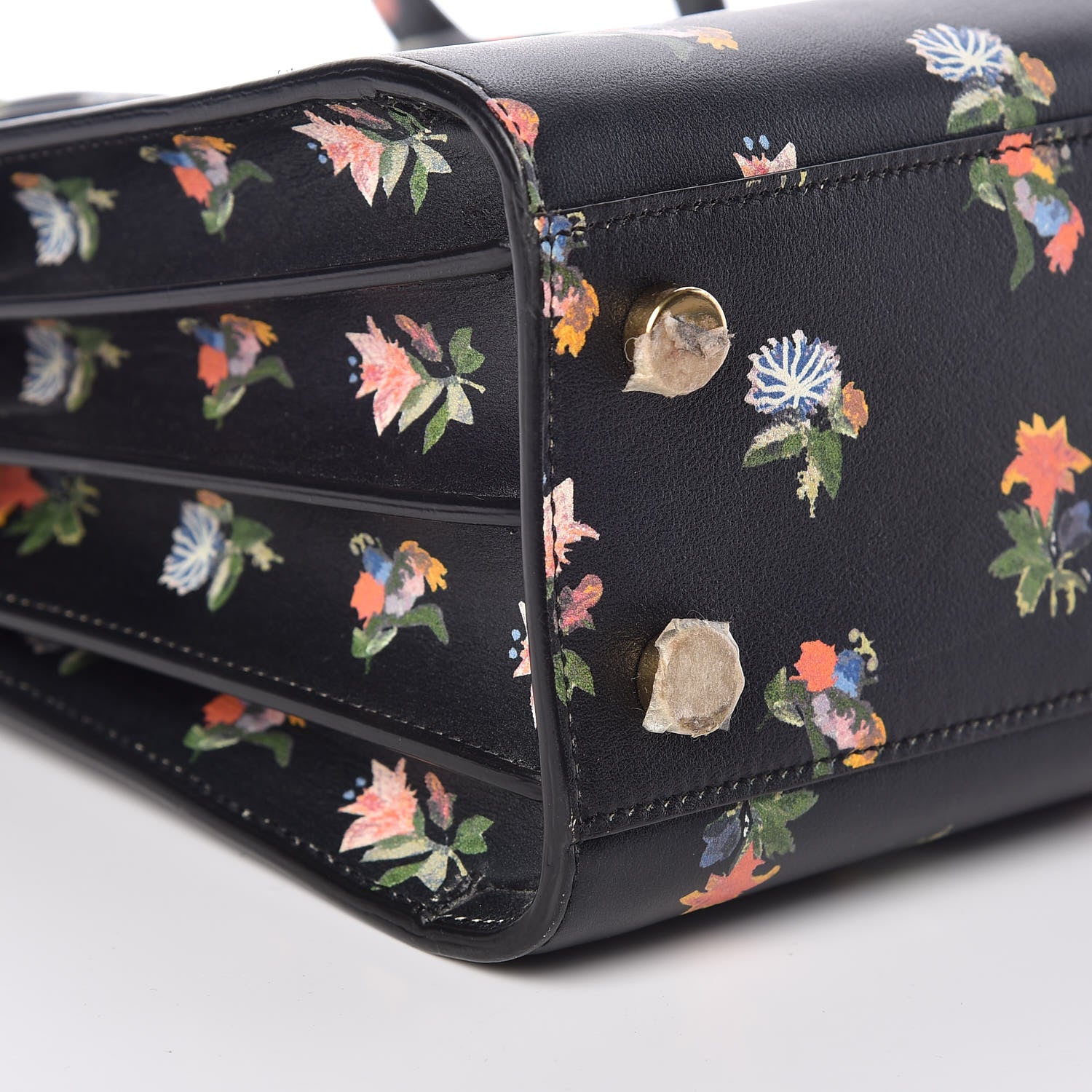 Saint Laurent Calfskin Prairie Printed Nano Sac De Jour Black 7 of 8