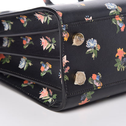 Saint Laurent Calfskin Prairie Printed Nano Sac De Jour Black 7 of 8