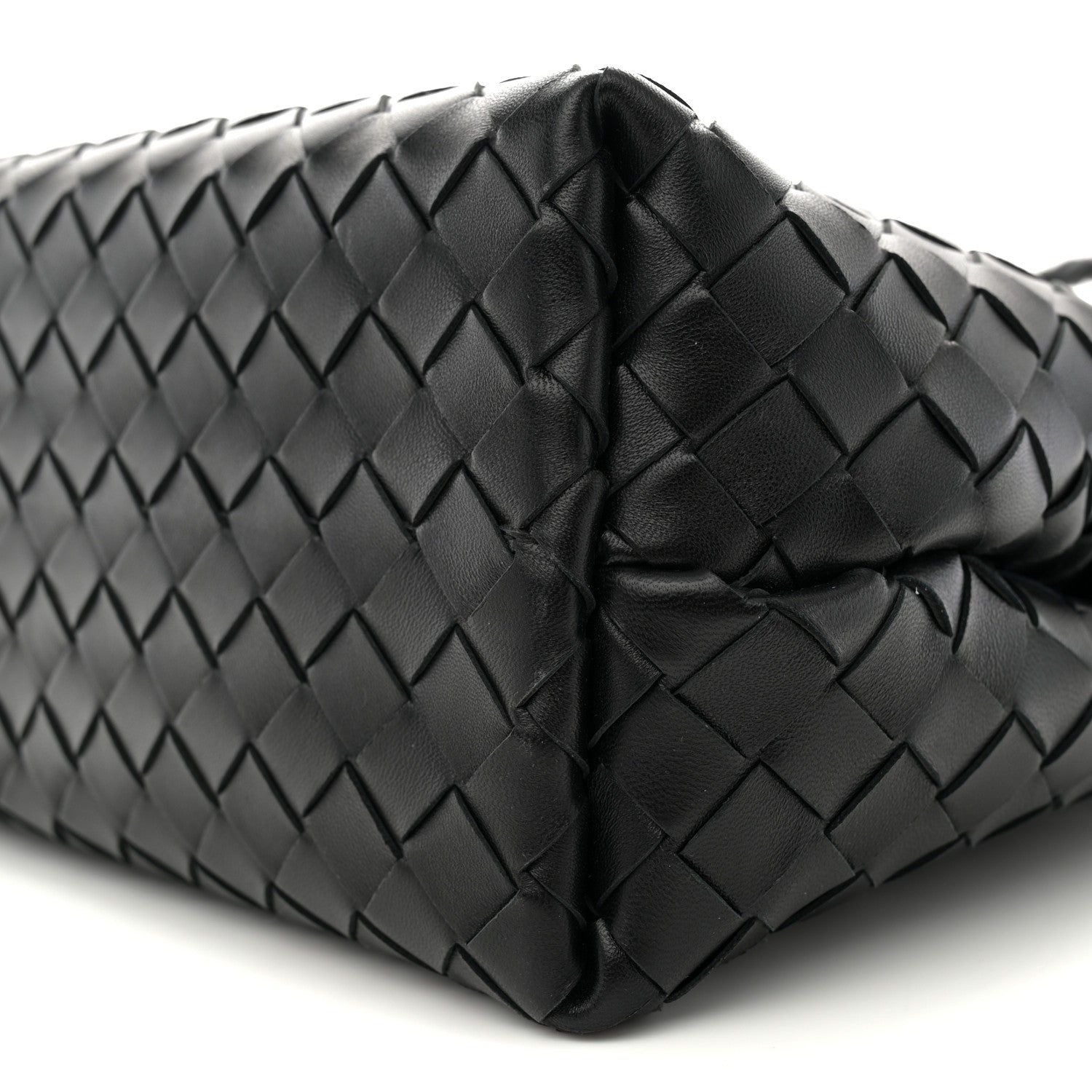 Bottega Veneta Nappa Intrecciato Medium Andiamo Shoulder Bag Black 9 of 9