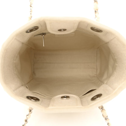 Chanel Mixed Fibers Small Deauville Tote Ecru 5 of 11