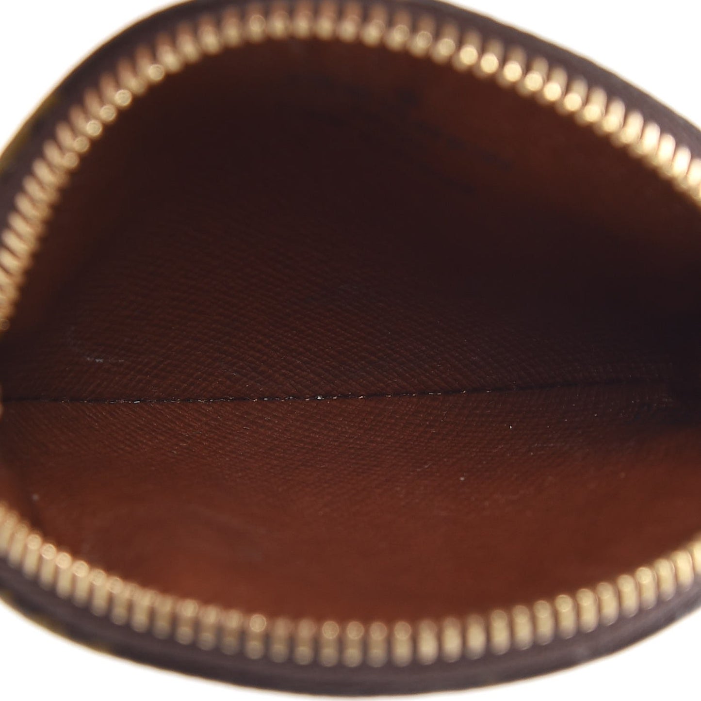 Monogram Round Coin Purse