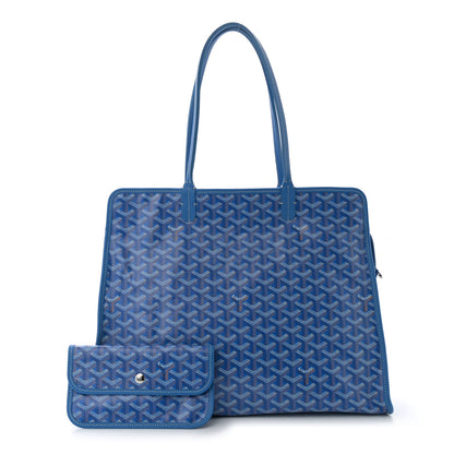 Goyard Goyardine Sac Hardy Pet Carrier PM Sky Blue 3 of 12