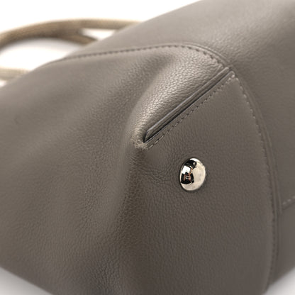 Louis Vuitton Veau Cachemire Ayers Soft Lockit MM Grey 9 of 13