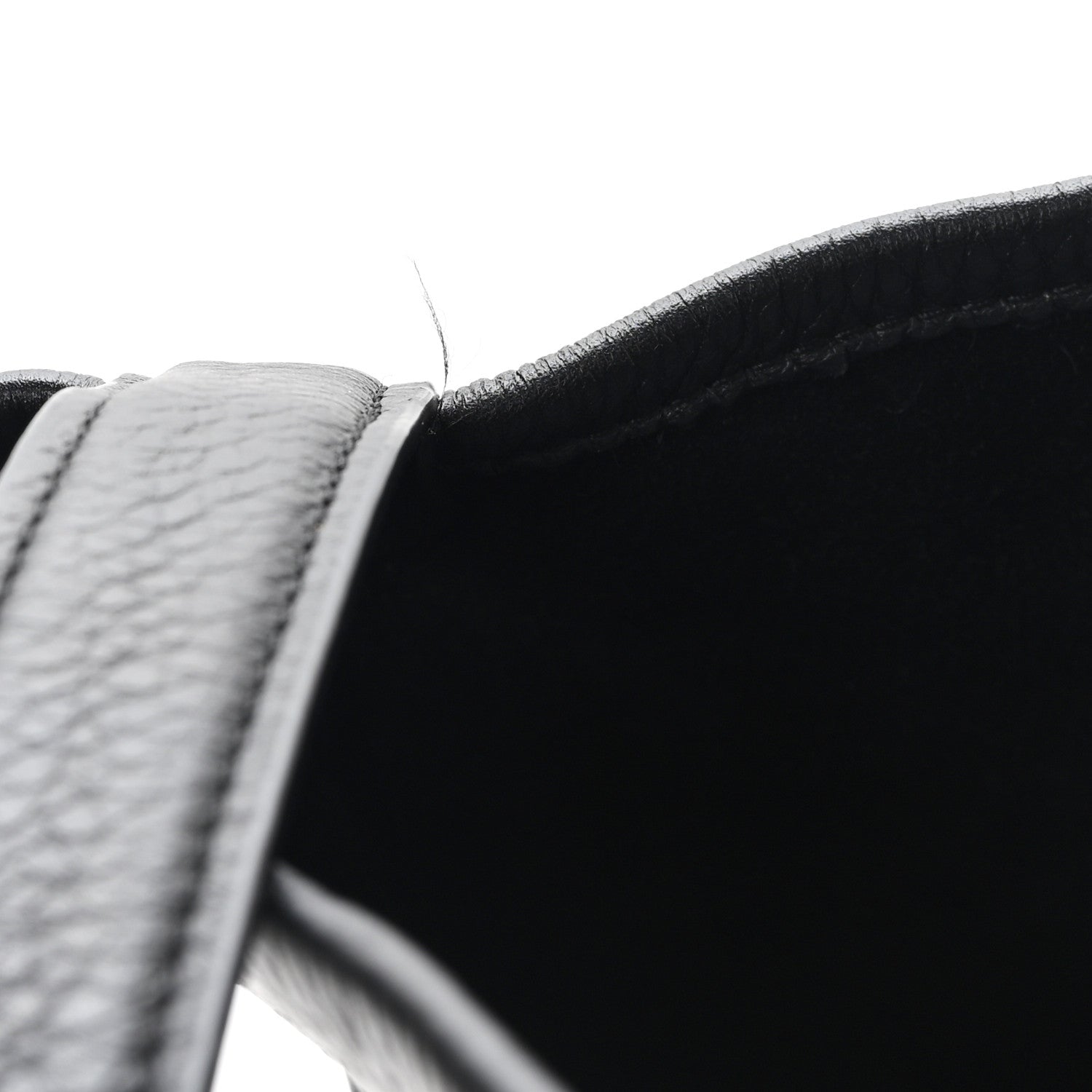 The Row Grained Calfskin Medium N/S Park Tote Black 10 of 10