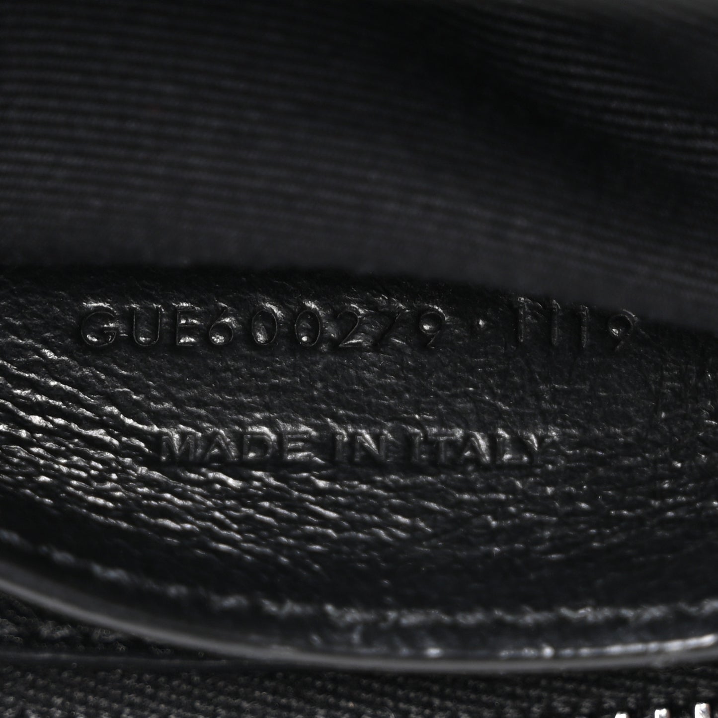 Sheepskin Matelasse Chevron Monogram Medium College Bag Black
