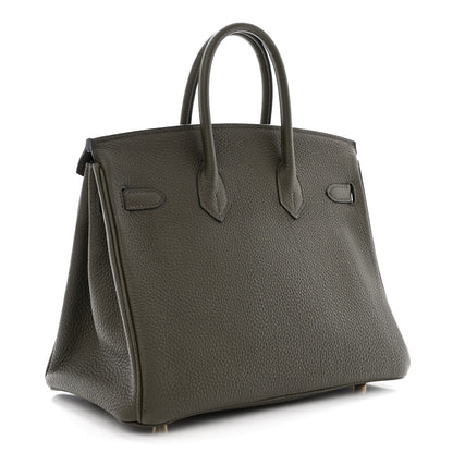 Hermes Togo Birkin 25 Vert Maquis 3 of 10