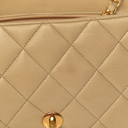 Chanel Lambskin Quilted Small Flap Beige 13 of 26