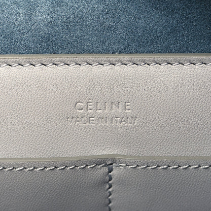 Celine Lambskin Small Soft Cube Satchel Blue 6 of 9