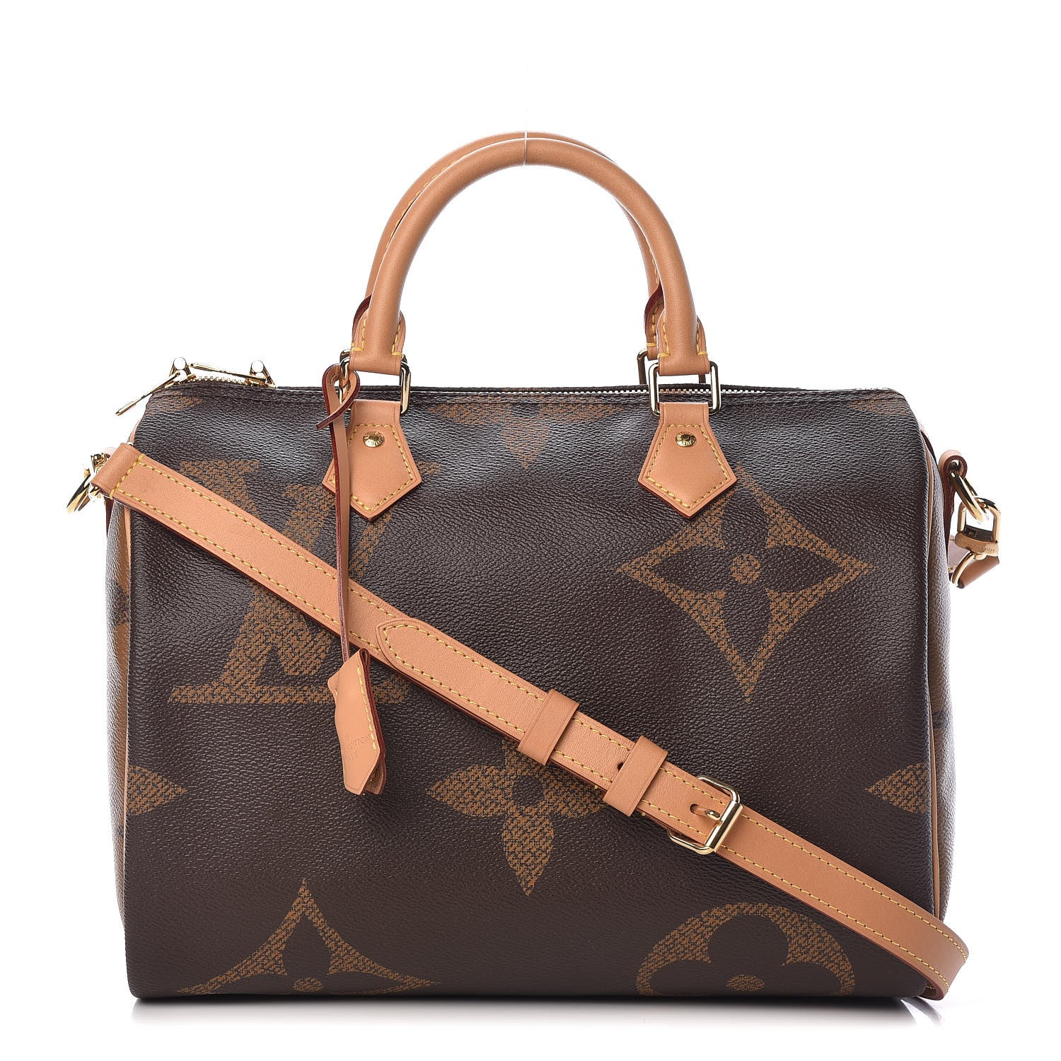 Louis Vuitton Reverse Monogram Giant Speedy Bandouliere 30 1 of 12