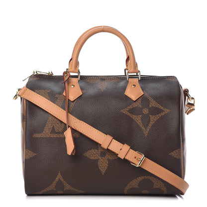 Louis Vuitton Reverse Monogram Giant Speedy Bandouliere 30 1 of 12