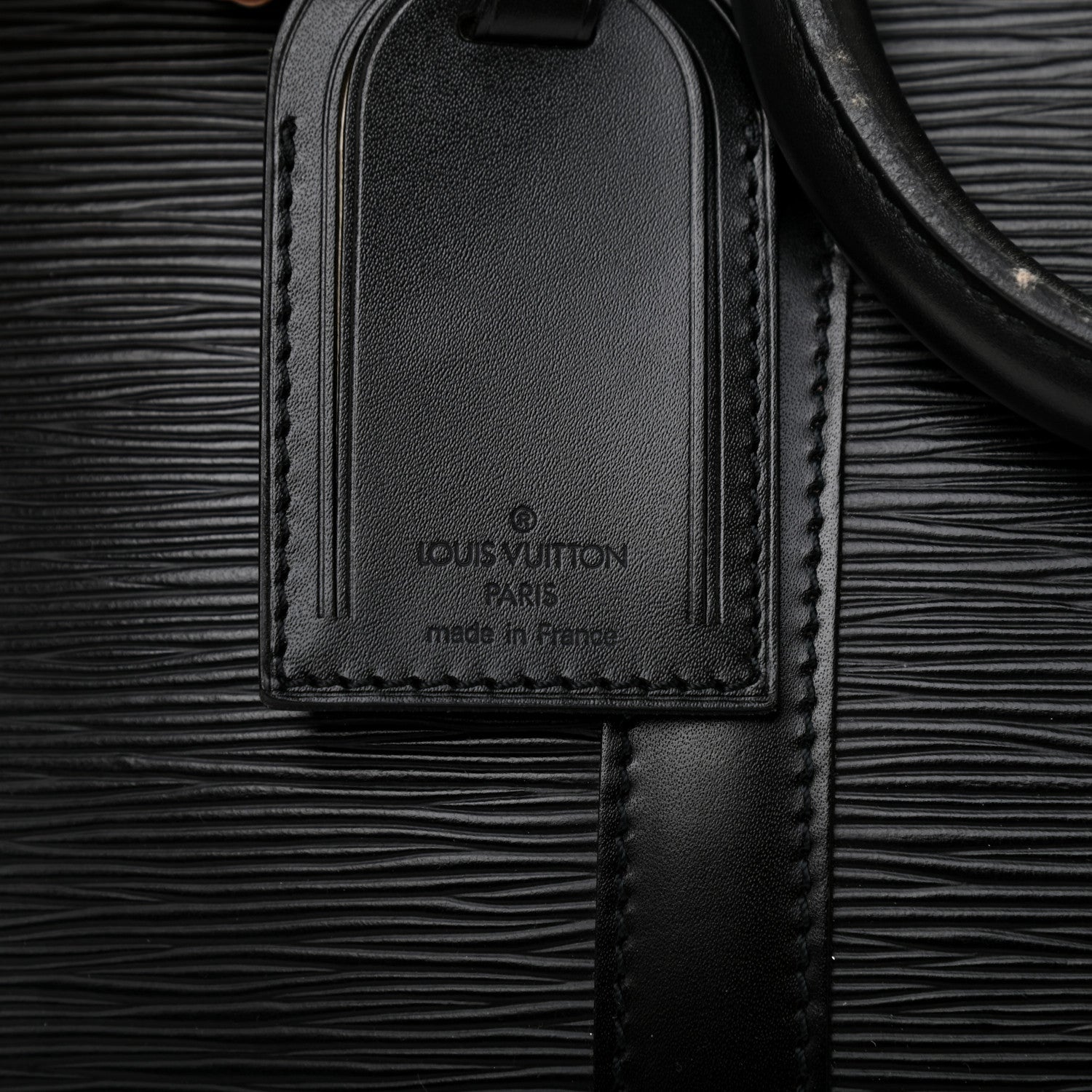 Louis Vuitton Epi Keepall 45 Black 6 of 26