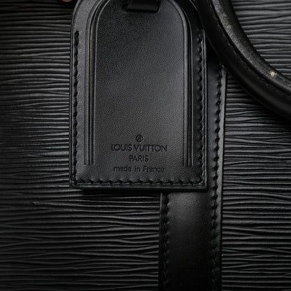 Louis Vuitton Epi Keepall 45 Black 6 of 26