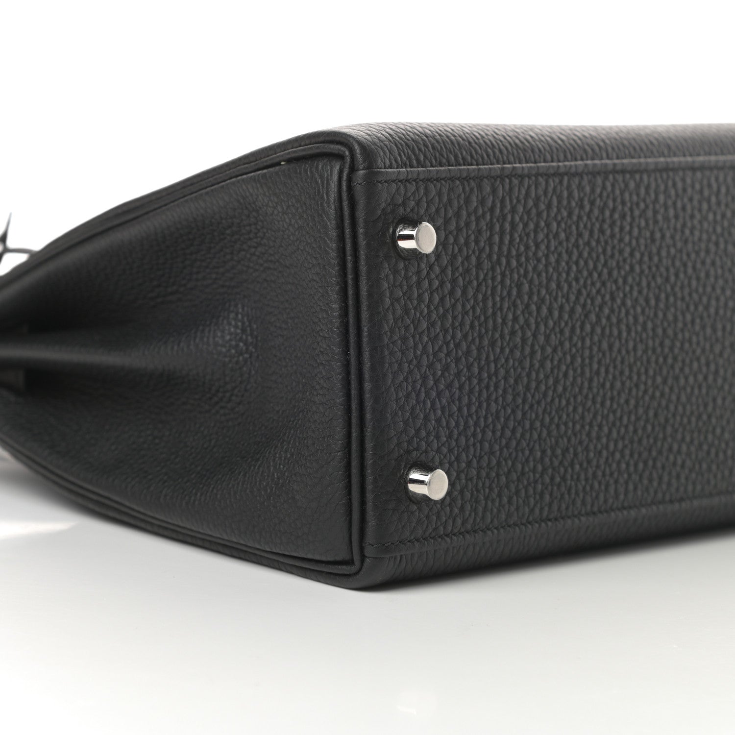 Hermes Togo Matte Alligator Kelly Retourne Touch 28 Black 9 of 12