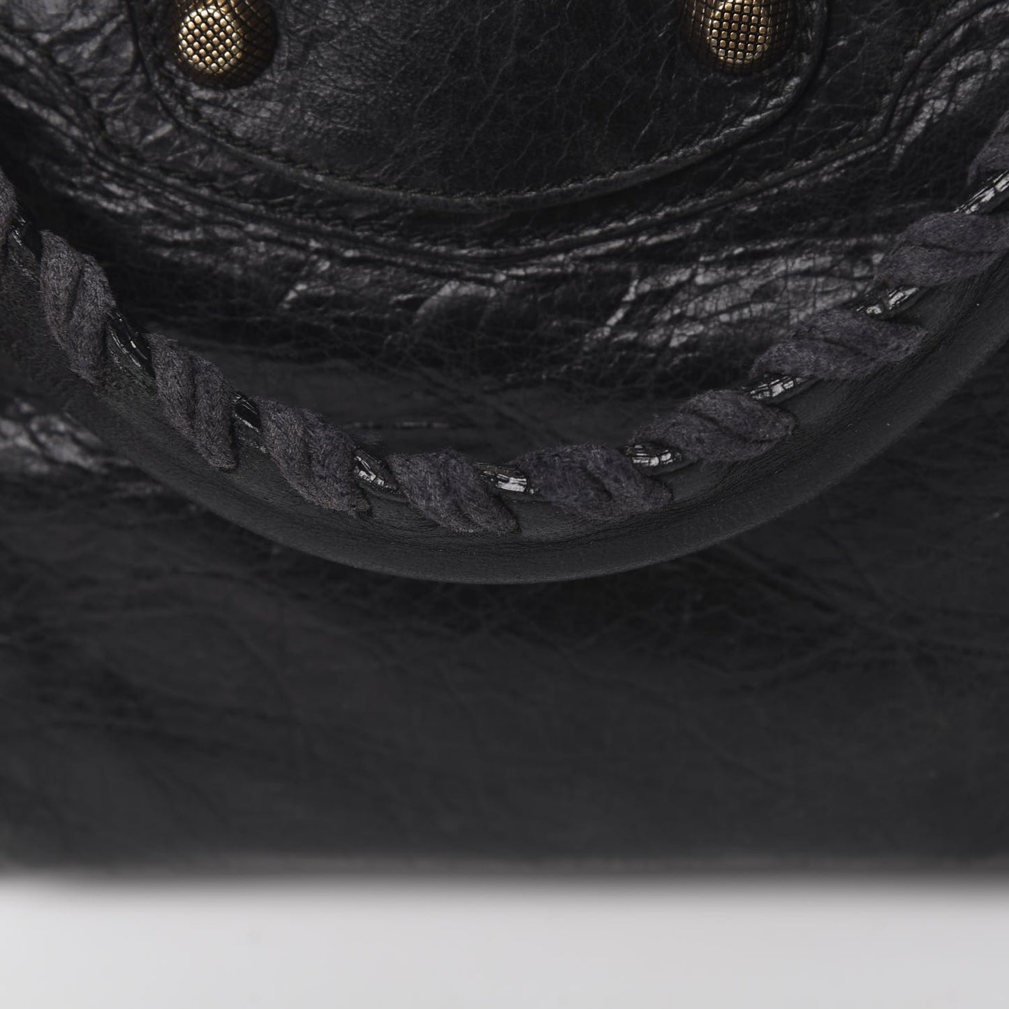Agneau Giant 12 Rose Gold Hardware Town Black