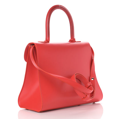 Delvaux Box Calfskin MM Brillant Satchel Red 2 of 11
