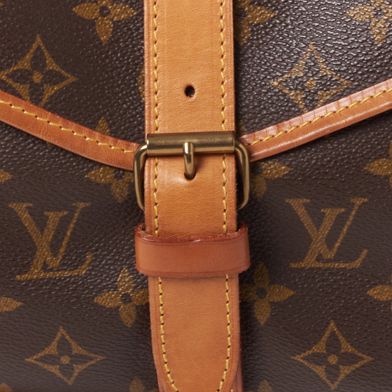 Louis Vuitton Monogram Saumur 35 8 of 9