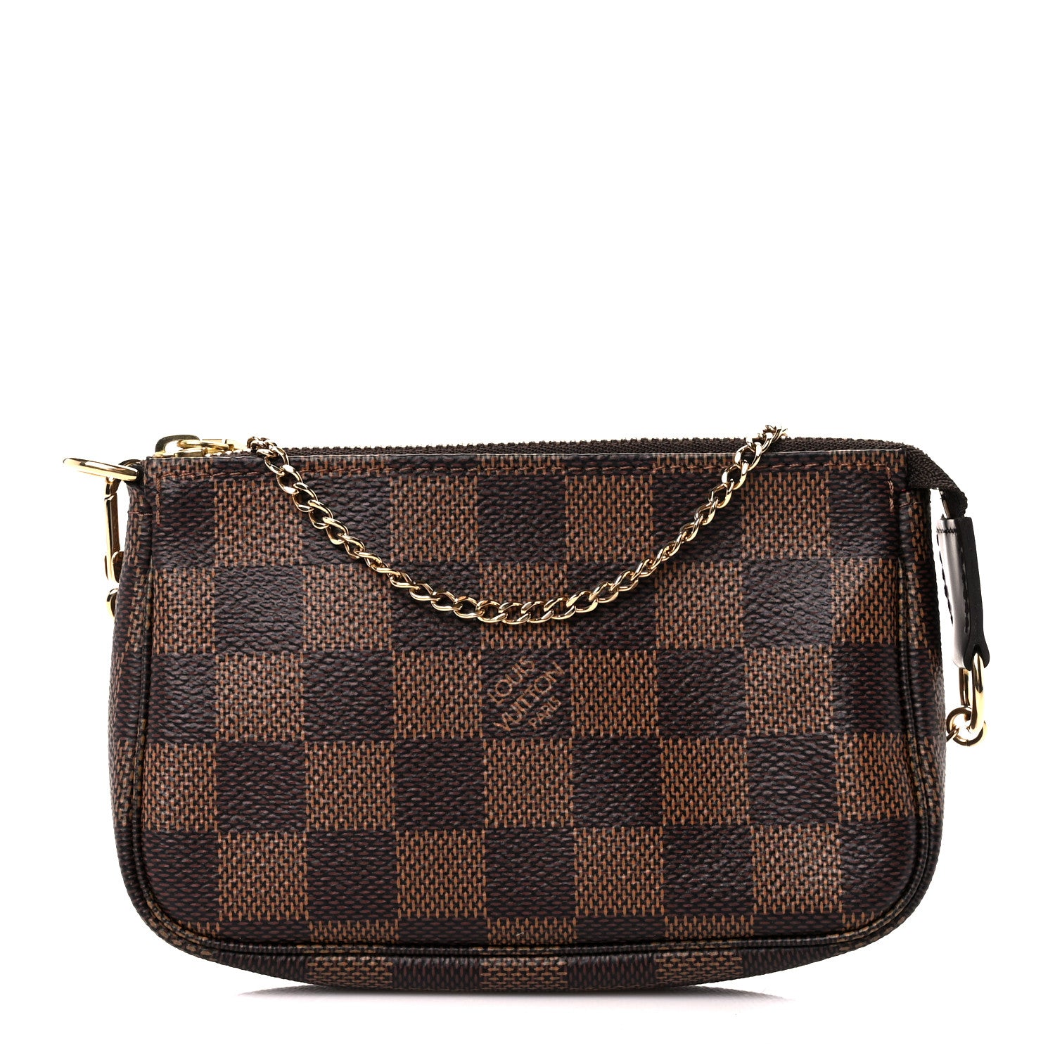 Louis Vuitton Damier Ebene Mini Pochette Accessories 1 of 10
