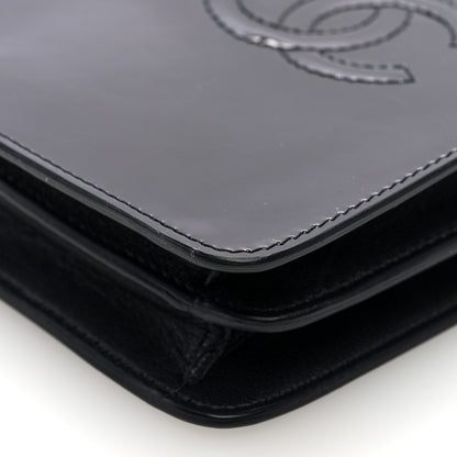 Chanel Patent CC Phone Holder Crossbody Black 10 of 10
